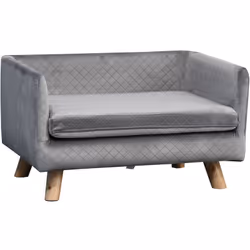 Description générale Ce splendide lit canapé pour chiens ou chats au design scandinave ajoutera une touche d'originalité et d ...