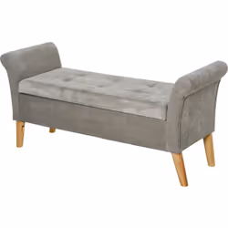 Description générale Cette magnifique banquette design contemporain avec accoudoirs courbés allie modernisme et raffinement.  ...