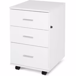 Avec un bon espace de stockage, il est très approprié pour ranger des fichiers. Les roulettes multidirectionnelles lisse peuv ...