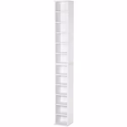 Organisez facilement vos objets et collections de CD grâce à ce superbe lot de 2 étagères colonnes. Intégrez-la dans votre sa ...