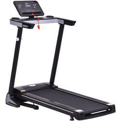 Homcom - Tapis électrique de course pliable 1-12 Km/h 500 w écran lcd 12 programmes noir
