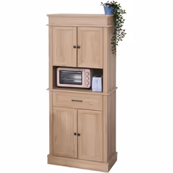 Cette jolie armoire de cuisine coloris chêne clair ajoutera une touche de raffinement supplémentaire à votre intérieur. Dispo ...
