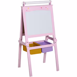 Description générale Ce joli tableau chevalet multifonction pour enfant stimule l'intérêt pour l'apprentissage et la peinture ...