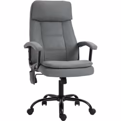Description générale Ce fauteuil de bureau manager massant avec revêtement en tissu de lin allie simplicité et modernité. Son ...