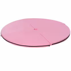 HOMCOM - tapis de gymnastique - Plastique - 150x150x5cm - Rose