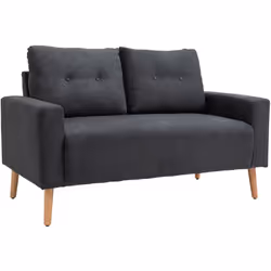 Description générale Laissez-vous séduire par le charme cosy et chic de ce superbe canapé 2 places design scandinave. Son gar ...
