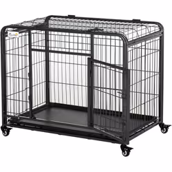 Description générale Cette cage pliable multifonctionnelle pour chien et autres animaux est idéale pour un transport sécurisé ...