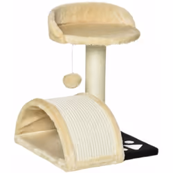 Ce modèle d'arbre à chat griffoir grattoir design est équipé de 2 sisals (un tronc, l'autre pont), d'un jeu de boule suspendu ...