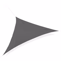 Ce superbe voile d'ombrage triangulaire grande taille 5 x 5 x 5 m est un accesssoire de décoration extérieure élégant et très ...