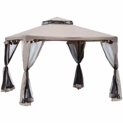Cette magnifique tonnelle style colonial pourrait vous offrir de l'ombre ou vous le souhaitez ! C'est est un barnum de jardin ...