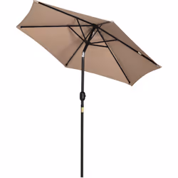 Ce modèle de parasol hexagonal inclinable en métal est grand et robuste pour une protection optimale contre le soleil. Avec l ...