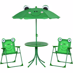 Description générale Ce joli ensemble de salon de jardin pour enfant au design grenouille apportera une touche d'originalité  ...