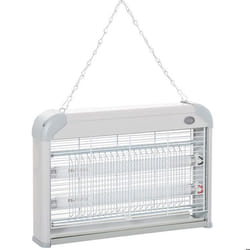Outsunny Lampe UV anti-insectes anti moustique tue mouche électrique destructeur d'insectes 20 W gris