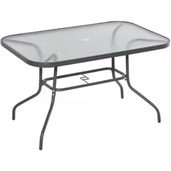 Apportez une touche d'élégance à votre intérieur ou extérieur avec cette superbe table rectangulaire. En métal époxy anticorr ...