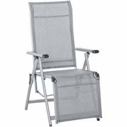 Laissez le stress de la journée s'évacuer avec cette jolie chaise longue ! Vous pourrez régler son dossier et repose-pied dan ...