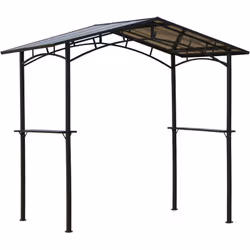 Description générale Grâce à ce magnifique pavillon de jardin abri barbecue, vous pourrez profiter de vos barbecues par toute ...