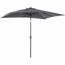 Ce magnifique parasol rectangulaire inclinable solaire vous offrira une protection optimale contre le soleil mais pas seuleme ...