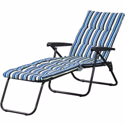 Ce magnifique transat grand confort vous permettra de profiter pleinement du soleil dans votre jardin, sur votre terrasse ou  ...
