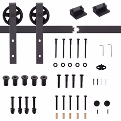 Description générale Ce kit de galandage complet pour porte coulissante, compatible avec des portes d'épaisseur 35-45 mm ou 4 ...