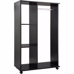 Description générale Cette armoire ouverte en panneaux de particules est idéale pour le rangement dans votre chambre à couche ...
