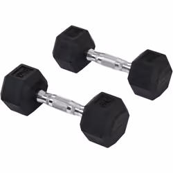 Avec cet ensemble d'haltères courtes (total de 10 Kg), vous disposez d'une sélection illimitée d'exercices de musculation pou ...