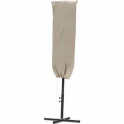 Cette superbe housse de protection imperméable pour parasol droit avec zip et cordon de serrage sera une protection efficace ...