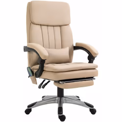 Description générale Fauteuil de bureau direction massant et relaxant, conçu pour offrir un confort optimal lors de vos heure ...