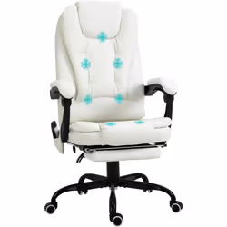 Description générale Le fauteuil de bureau direction massant, relaxant et chauffant offre une expérience de confort inégalée. ...