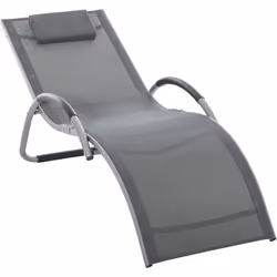 Ce bain de soleil design contemporain sera idéal pour profiter au mieux des beaux-jours ! Il sublimera votre extérieur. Sa st ...