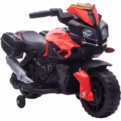 Caractéristiques : - Moto électrique enfant 6 V, vitesse max. de 3 Km/h, convient aux enfants de 18 à 48 mois - Design au plu ...
