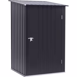 Description générale Ce cabanon de jardin en tôle d'acier est idéal pour le rangement de vos outils et équipements de jardin. ...