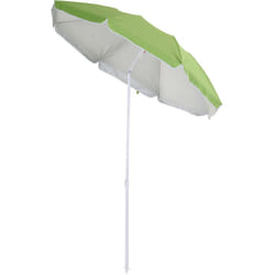 Outsunny - Parasol inclinable octogonal de plage ø 150 cm tissu polyester haute densité anti-UV mât démontable sac de transport inclus vert