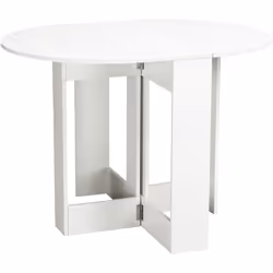 Cette jolie table ovale pliante est à la fois pratique et fonctionnelle. Avec un style contemporain épuré très élégant, elle  ...