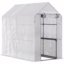 Description générale Cette serre de jardin est conçue pour protéger efficacement vos plantes et optimiser leur rendement. Grâ ...