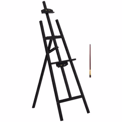 HOMCOM Chevalet dartiste sur pieds dim. 515L x 715l x 1345H cm inclinaison réglable 90° max. bois de pin