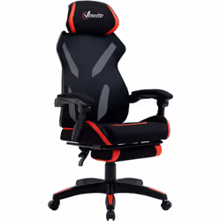 Ce fauteuil de bureau gaming est idéal pour travailler ou jouer dans le confort. Installez-vous dans ce fauteuil rembourré av ...