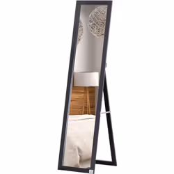 Description générale Craquez pour ce superbe miroir sur pied au design intemporel. Il se fondra dans votre intérieur et vous  ...