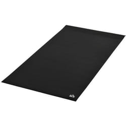 Tapis de protection Fitness grand confort dim. 180L x 90l x 06H cm PVC noir