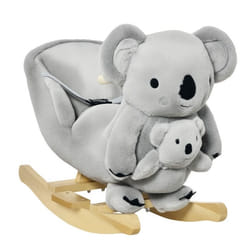 Jouet à bascule koala effet s 60x33x50cm Gris