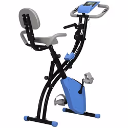 Vélo dappartement cardio Fit 97x51x115cm Bleu
