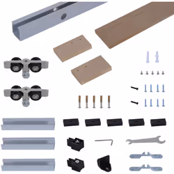 Description générale Ce kit de galandage complet pour porte coulissante d'une épaisseur de 35 à 45 mm vous permet d'optimiser ...