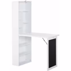 Inspirée par les nouvelles tendances du home staging, ce bureau mural pliable sera idéal pour les petits espaces type cuisine ...
