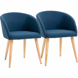 Ce lot de 2 chaises de visiteur design scandinave ajoutera une touche nordique élégante, raffinée et moderne à votre intérieu ...