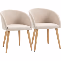Description générale Ce lot de 2 chaises de visiteur design scandinave ajoutera une touche nordique élégante, raffinée et mod ...