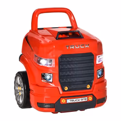 Camion mécano 2 en 1 - jeu d'imitation mécanicien - nombreux accessoires total de 61 pièces - effets sonores et lumineux - PP ...