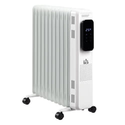 Chauffage bain dhuile caréné 50x24x63cm Blanc