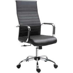 Chaise de bureau Vinsetto - VINSETTO - dossier ergonomique - assise rembourrée - noir