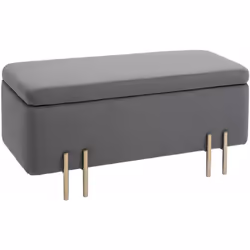 Description générale Ce banc de rangement moderne apporte une touche de luxe à votre intérieur grâce à son design élégant et  ...