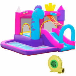 Offrez à votre enfant une superbe zone de jeu sécurisée ! Ce château gonflable Outsunny fera le plus grand bonheur de vos enf ...