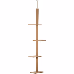 Description générale Offrez à votre chat un espace de jeu et de détente avec cet arbre à chat innovant. Équipé de quatre nive ...